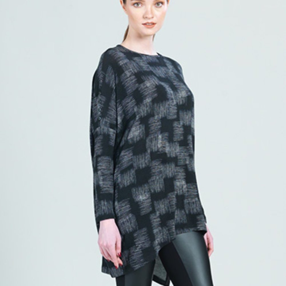 NWT Black and ivory Sweater by Clara Sunwoo